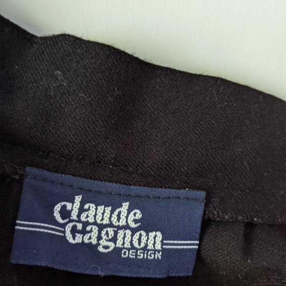 Black wool skirt - Picture 3 of 3